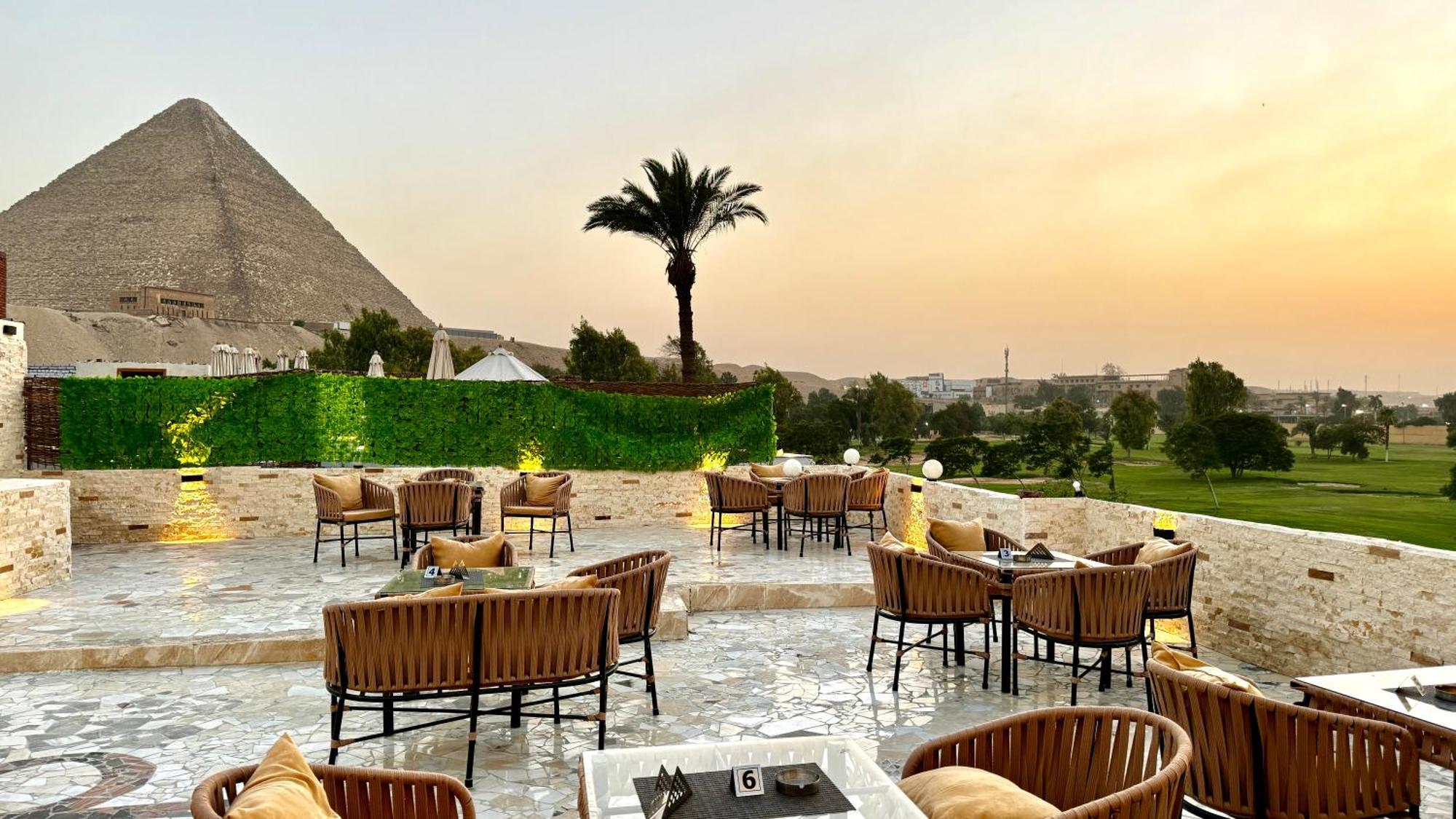 Golf Pyramids View Hotel Kafret el-Gabal Buitenkant foto